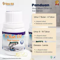 O Fish Oil Minyak Ikan Salmon ORIGINAL Izin BPOM Penambah Nafsu Makan