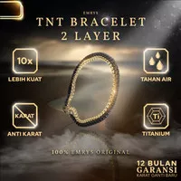 Emrys Premium Bracelet TNT 2 Layer Gelang Pria Wanita