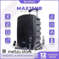 Speaker Portable Wireless Baretone MAX15 NB Original 15 inch MAX15NB 