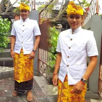 Jas Safari Bali Bescap Pakaian Adat Bali