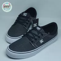 DC SHOES TRASE TX SE BLACK DENIM MEN'S SNEAKERS ORIGINAL