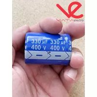 KAPASITOR ELCO 330UF 400V (1 BUAH) KAPASITOR CAPACITOR ELKO KAPASITOR 