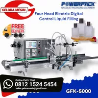 GFK-5000 Mesin Filling Pengisi Cairan Liquid 4 Nozzle POWERPACK