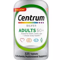 Centrum Silver 50 325tab / multivitamin lansia centrum silver 325 tab