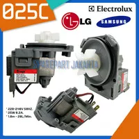 Drain pump mesin cuci front loading Samsung, LG, Electrolux