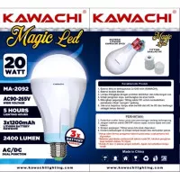 Lampu Magic Led ACDC 20 watt lampu Emergency Kawachi MA-2092