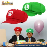 Topi Mario Bros Dewasa Supermario Hat Untuk Cosplay