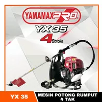 Mesin Potong Rumput Gendong YAMAMAX PRO YX35 4 TAK Lawn Mower