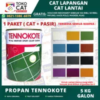 Cat Lapangan / Parkiran Propan Teknokote 25 Kg Pail Warna KHUSUS