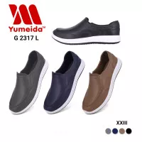 MURAH GROSIR - Sepatu kantor Karet Pria Yumeida G 2317 L