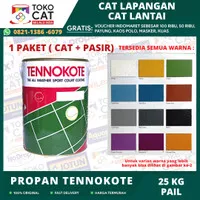 Cat Lapangan / Parkiran Propan Tennokote 25 Kg Pail Warna Standart