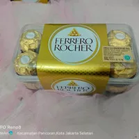 Coklat ferero rocher. Coklat bulat. Coklat import.