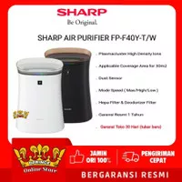 Sharp air purifier FP-F40Y-T Hitam coverage area 30m