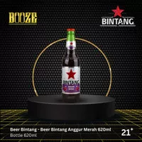 Bir Bintang Anggur Merah Botol Besar 4,7% 620ml - Booze Surabaya