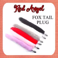 Red Angels [SM Toys] Halloween Cosplay Fox Tail Stainless ANAL PLUG