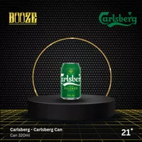Bir Carlsberg Kaleng Can Danish Beer 5% 320ml - Booze Surabaya