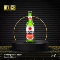 Bir Bintang Botol Besar Beer 4,7% 620ml - Booze Surabaya