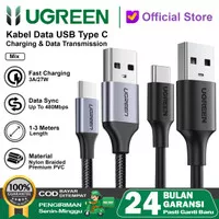 Kabel Data USB Type C UGREEN For Samsung,Oppo,Vivo Fast Charging 3A