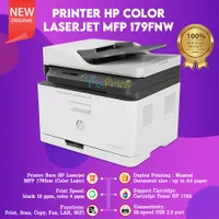 Printer HP Color Laser MFP 179fnw Print Scan Copy Fax LAN WiFi ADF
