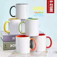 Gelas Kopi Keramik Tebal Cangkir Souvenir Mug Cantik Coffe Glass Julie