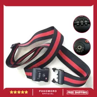 Sabuk Pengaman Coded Lock Suitcase Belt Tali Koper Password TSA Lock