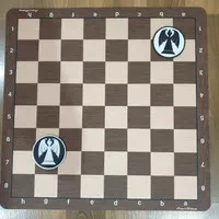 Tournament Standard Thick Rubber Mousepad Chess Board x SuperBishop