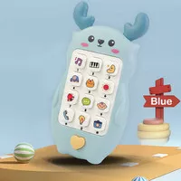 Telepon Mainan Anak Edukasi Musik Phone Toy Giraffe