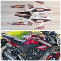 STIKER STRIPING MOTOR CB150R CB 150R CB 150 R 2014 MERAH