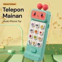 Telepon Mainan Anak Edukasi Musik Phone Toy 