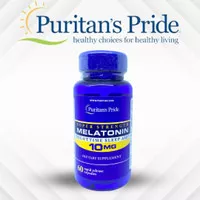 Melatonin 10mg isi 60 capsules Puritan's Pride USA