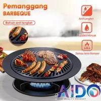 Panggangan bulat BBQ Alat panggang BBQ grill 32Cm 7132