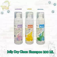 Jolly Dry Clean Shampoo 200ml - Shampoo Kelinci Cavy Hamster Ferret