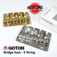 Gotoh saddle bridge bass 404SJ-4 Chrome no wilkinson fender ibanez