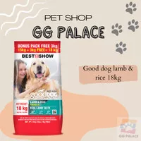 Best In Show Good Dog Lamb & Rice 18kg - Makanan Anjing