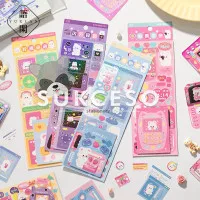 Pretty Rabbit Gadget Stickers / Sticker Mini Karakter Gadget Lucu 