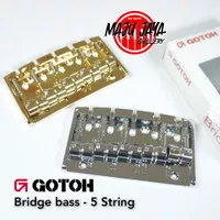 tremolo bridge bass gotoh 404SJ 5 string chrome no sterling fender sqr