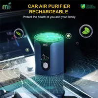 MILIFE Car Air Purifier U13 Rechargeable HEPA13 Negative ION Fragrance