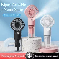 KIPAS NANO SPRAY F3 KIPAS AC MINI PORTABLE HAND HELD SPRAY FAN