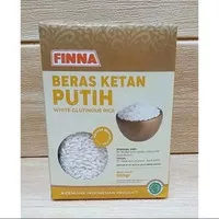 MURAH Beras Ketan Putih Merk Finna 500gr