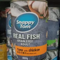 Snappy Tom Cat Makanan Basah Wetfood Kaleng Kucing TUNA CHICKEN 400g