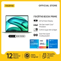 realme Book Prime i5 8/512 GB - Intel Core i5 | 14 inch | SSD Support