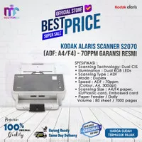 Kodak Alaris Scanner S2070 (ADF: A4/F4) - 70ppm