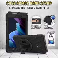 Samsung Galaxy Tab Active 3 Armor Casing Case Stand Rotate Hard Cover