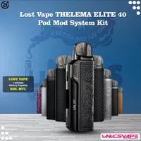 Lost Vape THELEMA ELITE 40 Pod Mod Kit RDL MTL 3ML 1400mAh AUTHENTIC