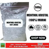 Mentol Kristal 500 gram/ Menthol Crystal ( Food Grade )