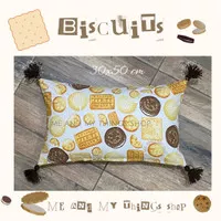 Sarung Bantal Sofa/Kursi 30x50 cm tassel cushion cover 30x50 rumbai