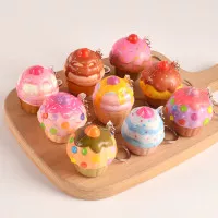 [ Ready ] Squishy Mini Candy Color Cupcake Cute ( WARNA RANDOM )