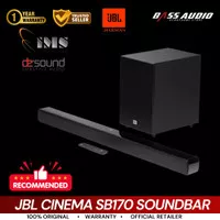 JBL Cinema SB170 SB 170 2.1Channel soundbar with wireless subwoofer