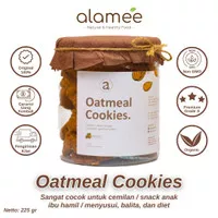 Oatmeal Cookies Almond Oat Kue Kering Snack Cemilan Sehat Coklat