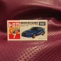 Takara Tomy Tomica Reguler no 7 Subaru Impreza WRX STI 4 Door Biru